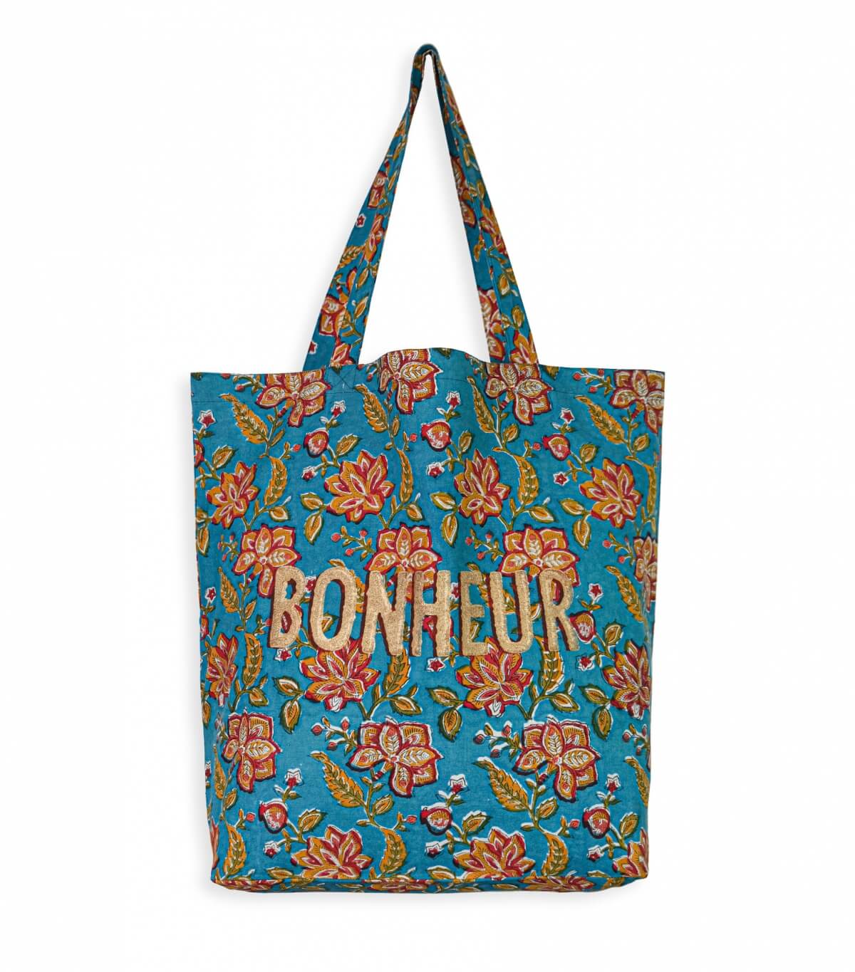 Tote bag indien B Rang bleu