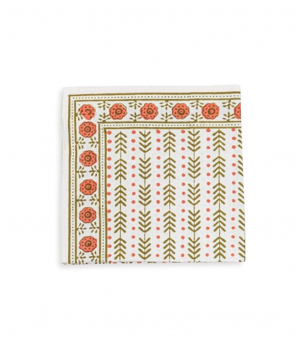 Serviette de table Thea olive