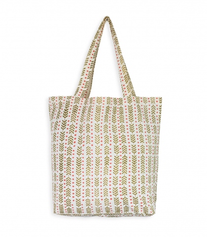 Sac de marché 41x46x13 cm - Thea olive