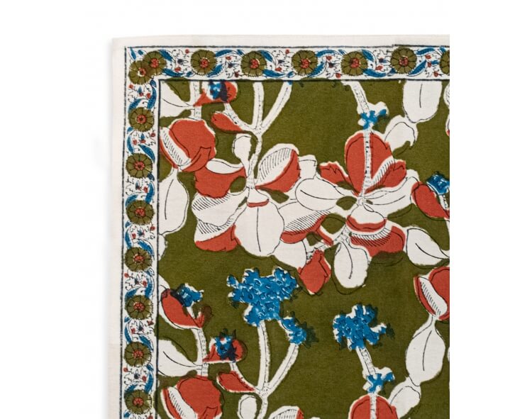 Set de table Iris olive