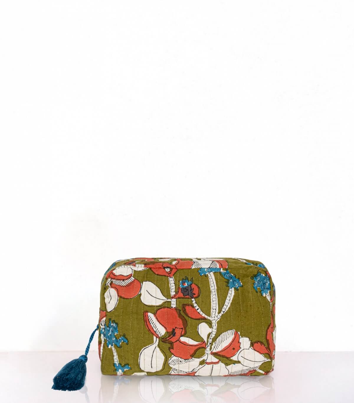 Trousse de toilette Iris olive