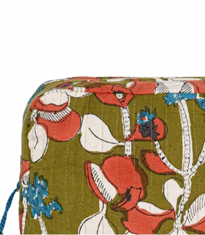 Pochette à maquillage 20x14x7,5 cm - olive