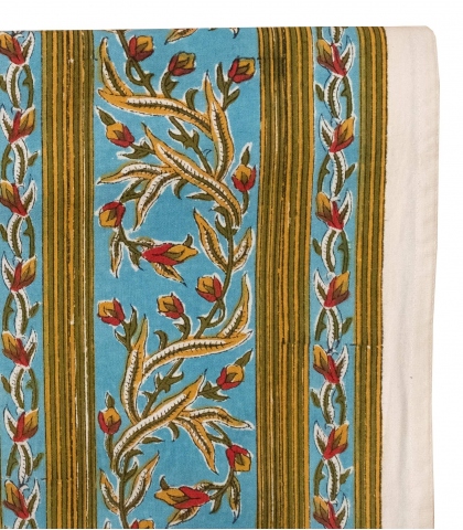 Nappe de table rectangulaire 140x235 cm - bleu clair