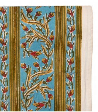 Rectangular table cloth 56x93 inches - light blue