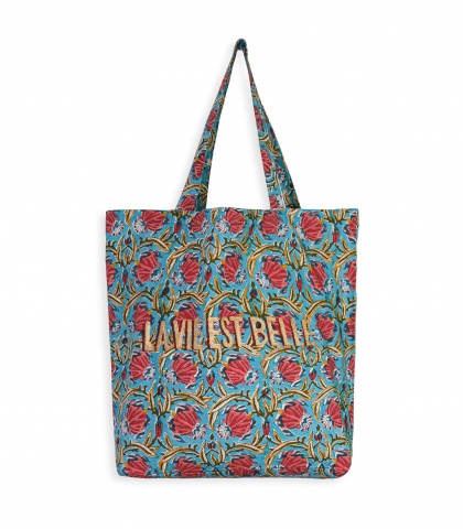Sac indien Jaipur LVB bleu clair