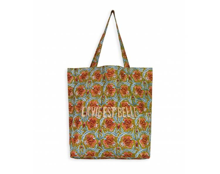 Tote bag LVB Jaipur olive