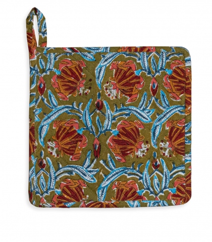 Jaipur olive - Hot plate holder