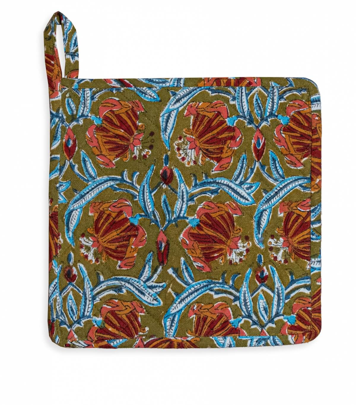 Jaipur olive - Hot plate holder