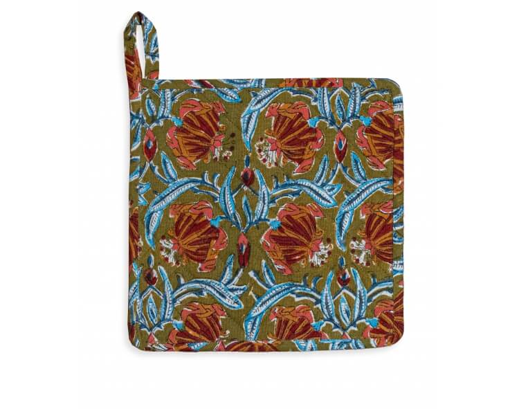 Jaipur olive - Hot plate holder