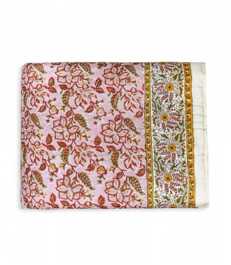 Indian quilt Rang pale pink