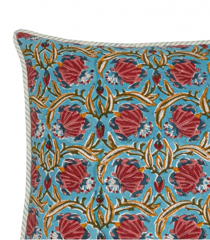 Housse de coussin 40x40 cm - bleu clair