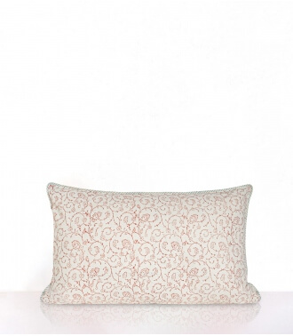 Jaipur light blue Rectangle cushion cover