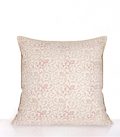 Taie d'oreiller 60x60 cm Jaipur olive
