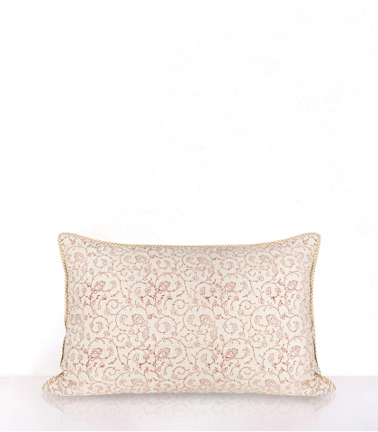 Jaipur olive Housse de coussin rectangulaire