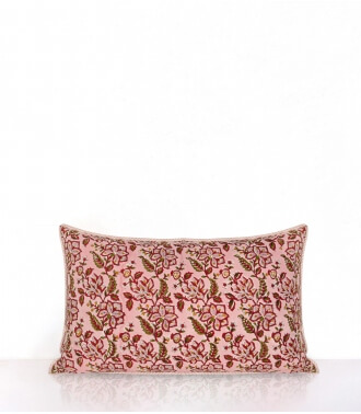 Cushion cover Rang pale pink