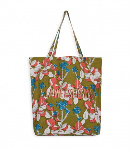 Tote bag indien LVB Iris olive