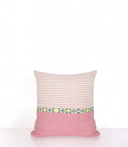 Housse de coussin Alom rose