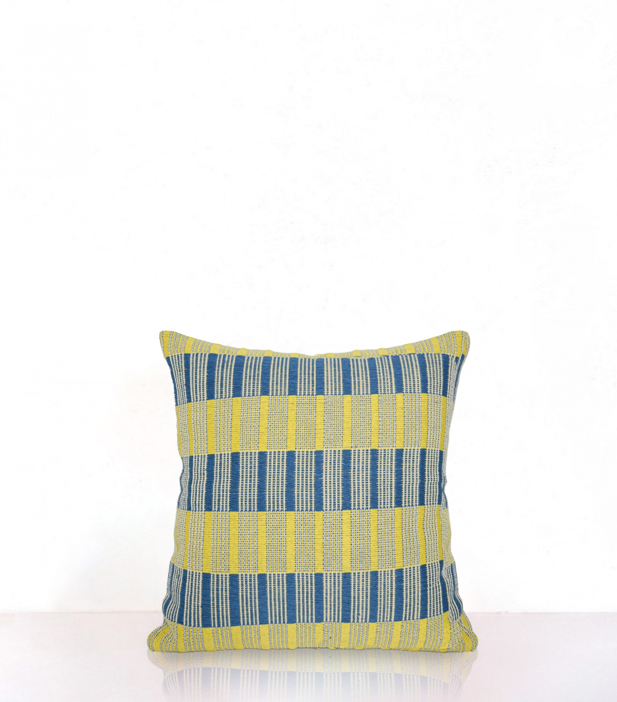 Square cushion 16x16 inches - blue