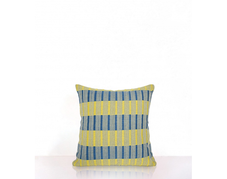 Square cushion 16x16 inches - blue