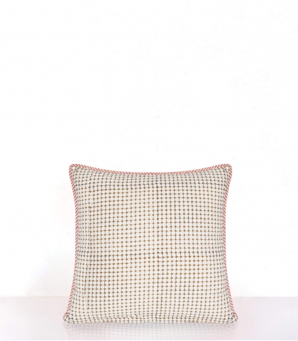 Square cushion cover - pale pink
