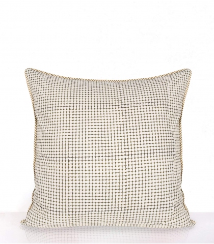 Iris Square pillow cover Iris olive