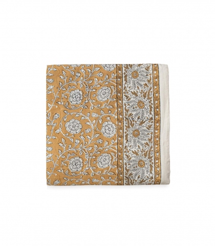 Nappe carrée 140x140 cm - Banna bronze