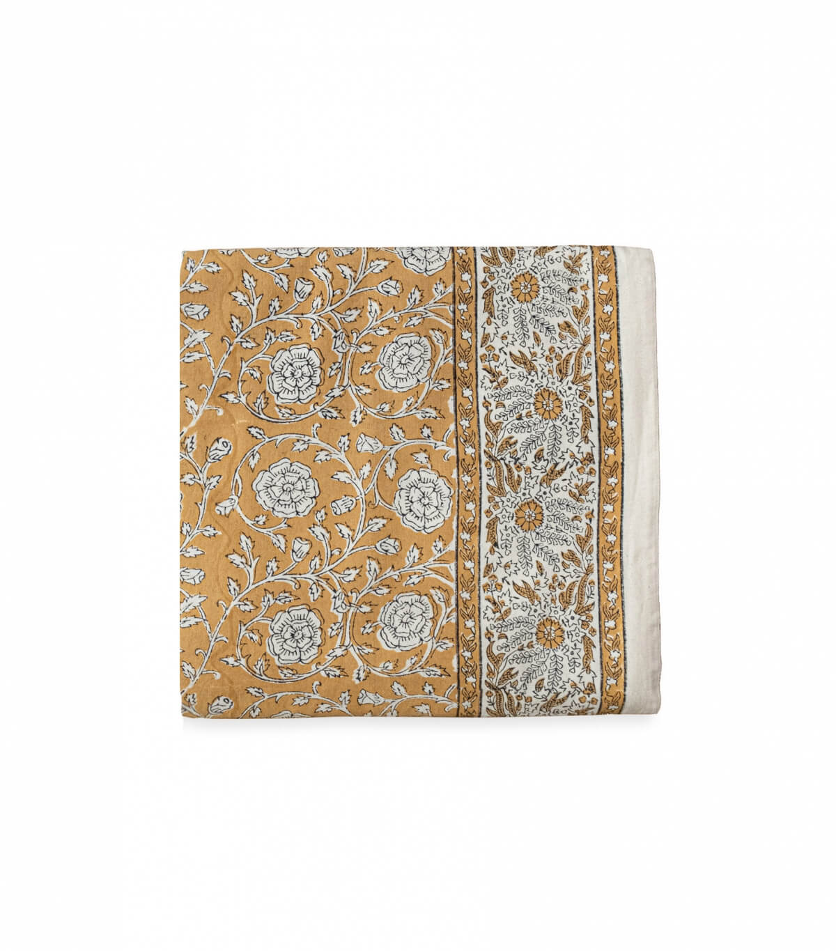 Nappe carrée 140x140 cm - Banna bronze