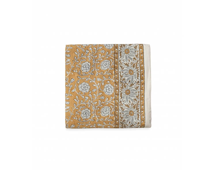 Nappe carrée 140x140 cm - Banna bronze