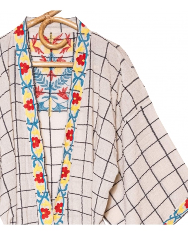 100% cotton - Kimono free size
