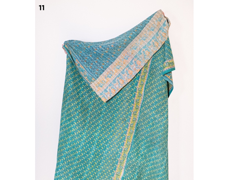 Vintage Kantha fabric - 59x83 inches