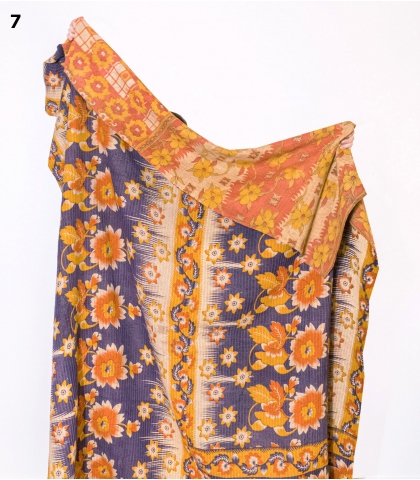 Indian Kantha cotton - 71x96 inches