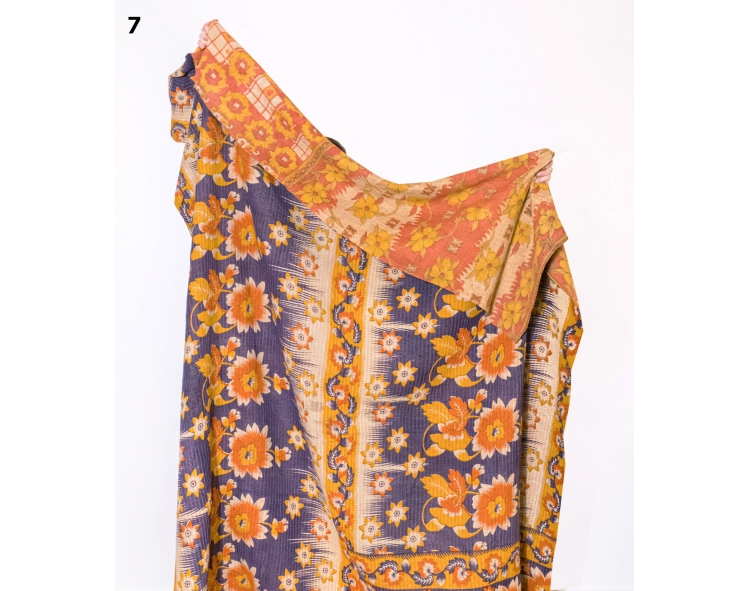 Kantha coton - 180x246 cm