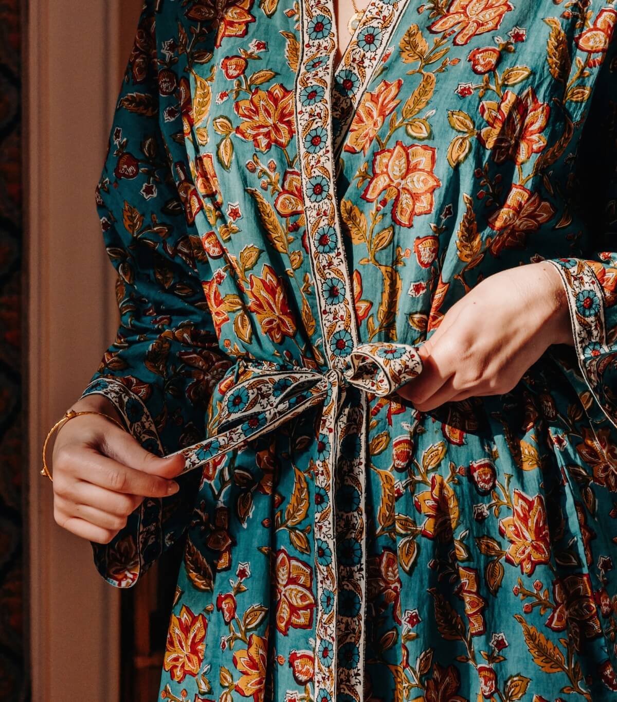 Kimono Rang bleu