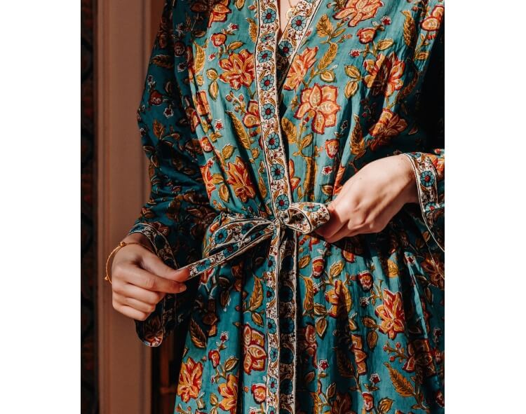 Kimono Rang bleu
