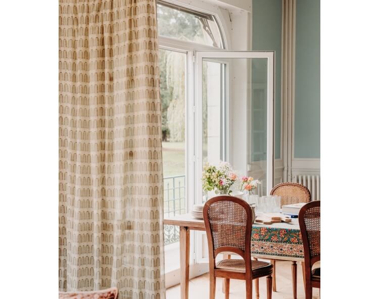 Curtain 43x98 inches - Bootie olive