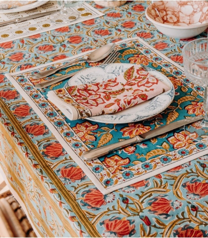 Set de table 35x45 cm - Rang bleu