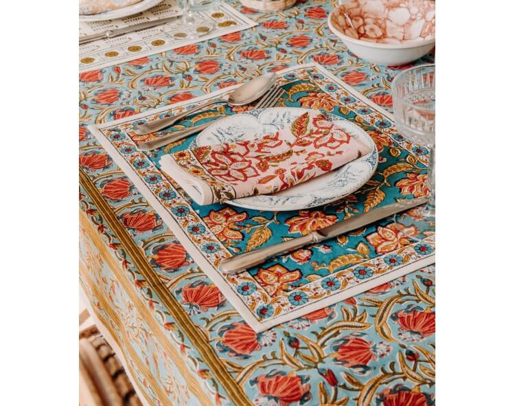 Set de table 35x45 cm - Rang bleu