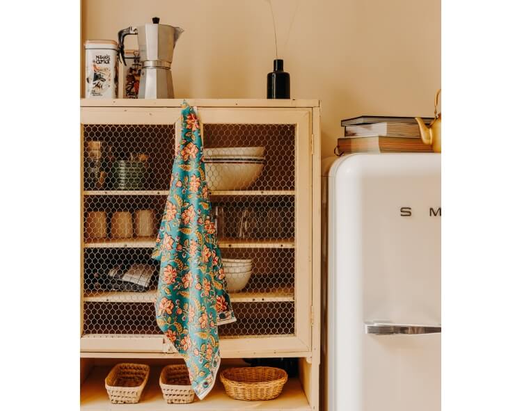 Kitchen towel 20x28 inches - Rang blue