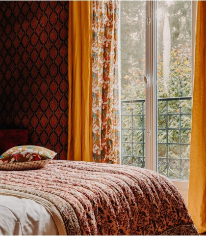 Curtain 43x98 inches - olive