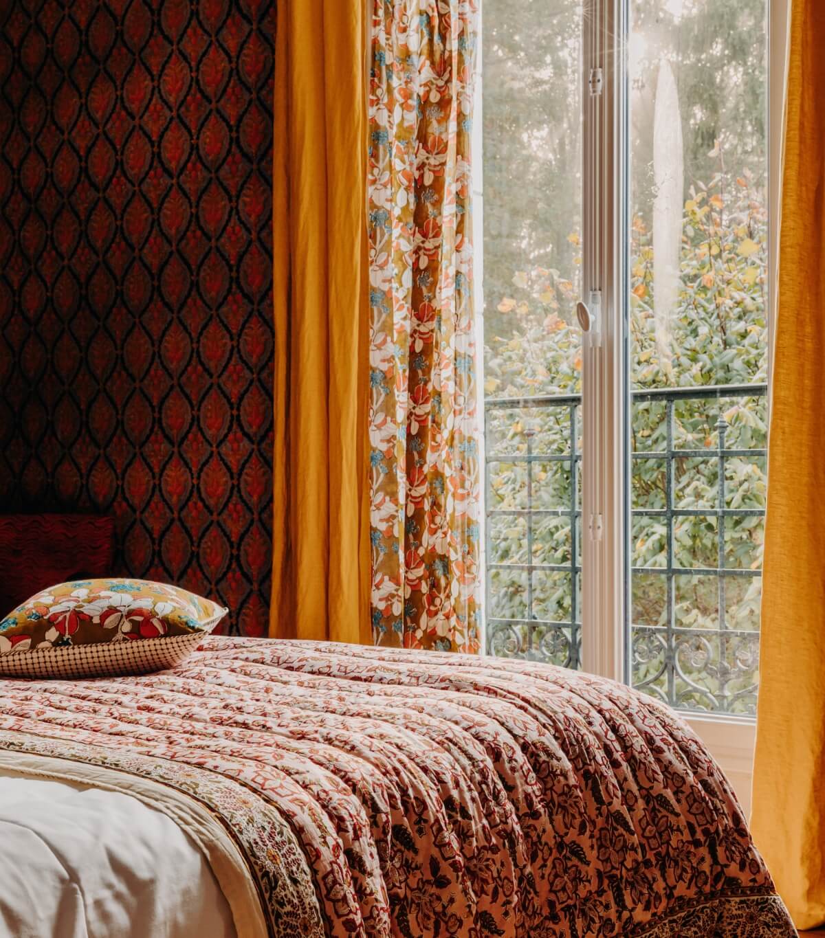 Curtain 43x98 inches - olive