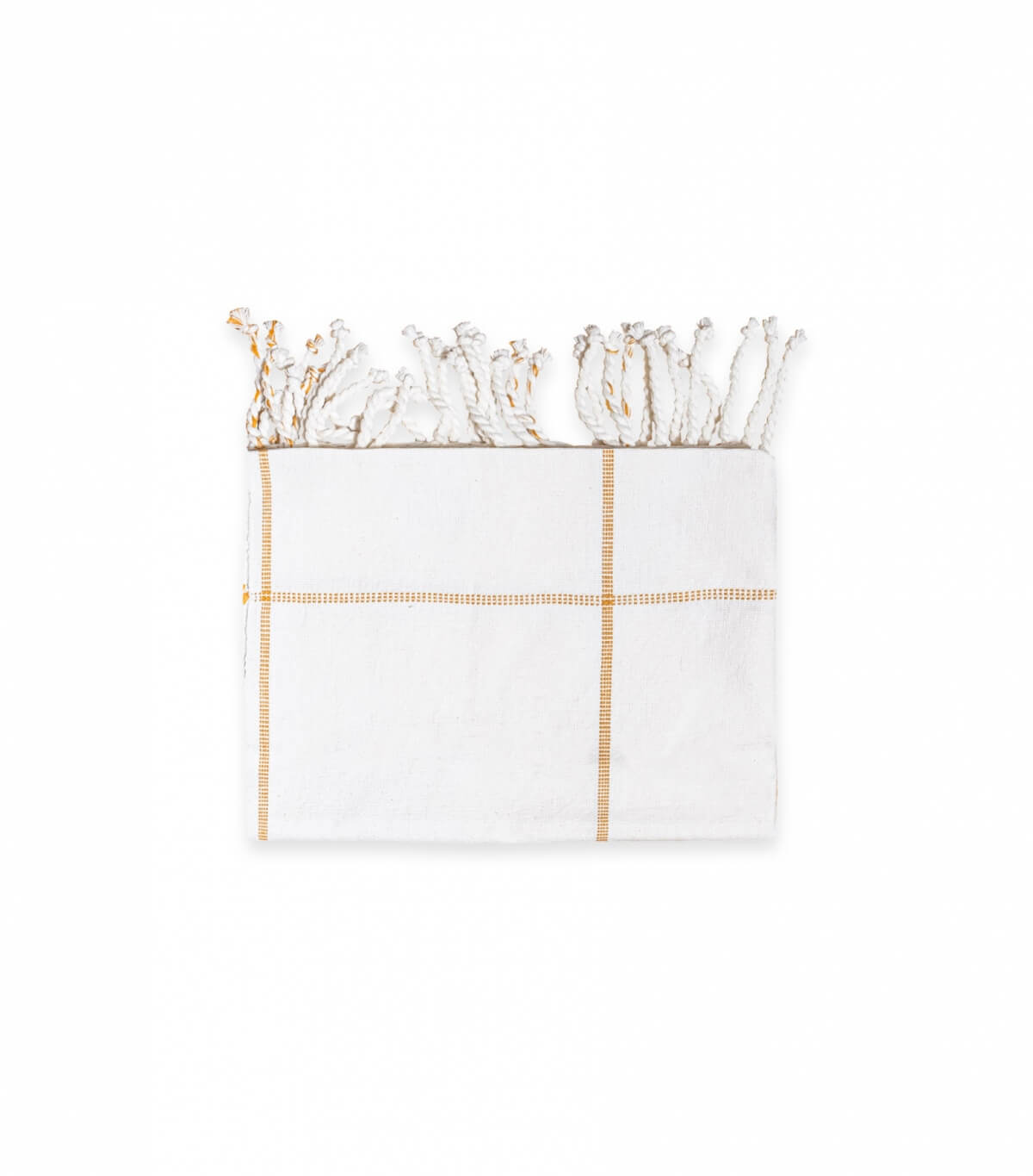 Face towel mustard in cotton