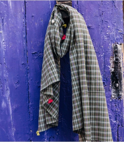 202x100 cm - Foulard en coton Jani