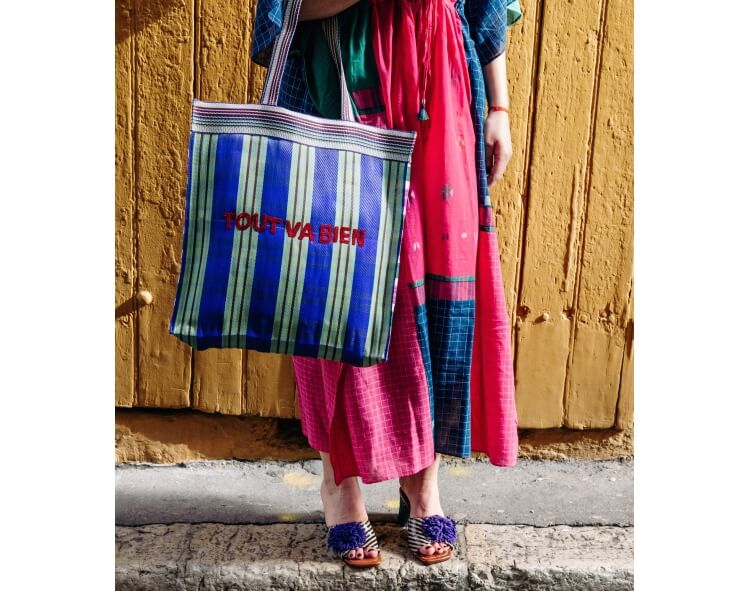 Market bag TVB - 16x16x4 inches