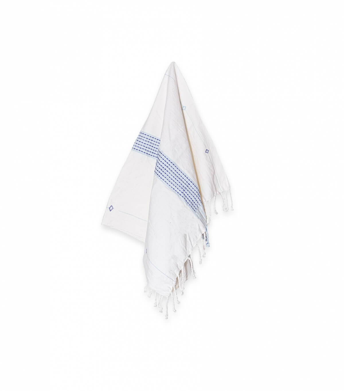 Face towel Jamdani - blue