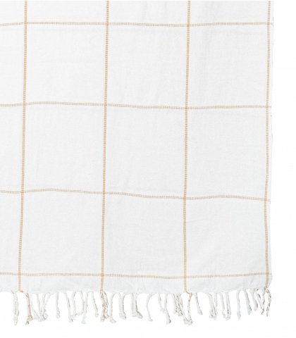 Beach towel 39x79 inches mustard
