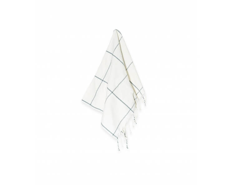 Face towel 16x30 inches - green