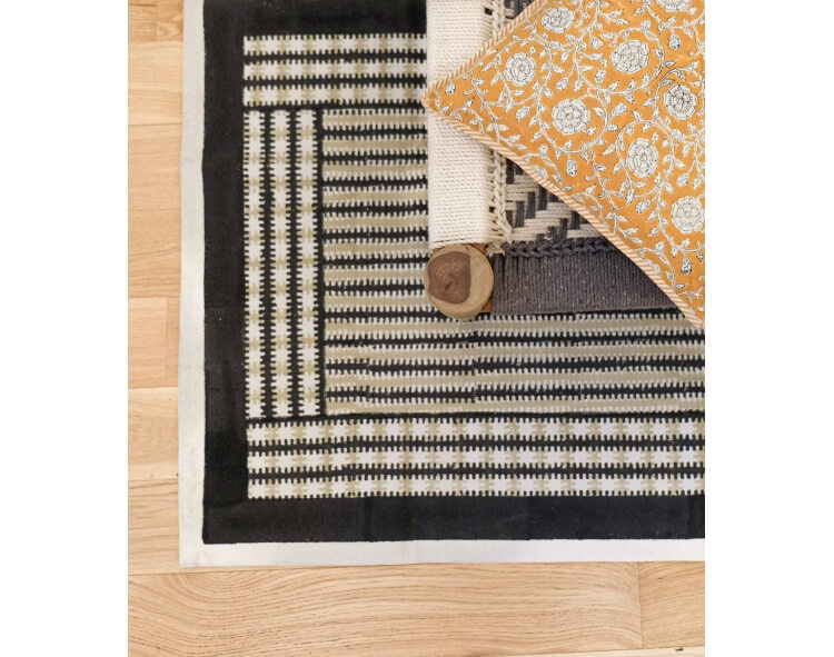 Tapis coton imprimé Latta