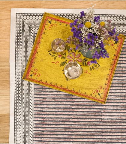 Tapis Indien imprimé Lota