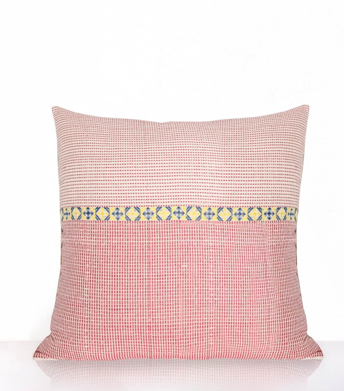 Woven pillowcase Alom pink