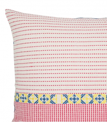 Housse de coussin carrée 60x60 cm - rose